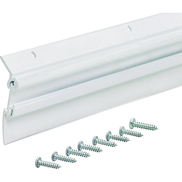 Aluminum,Nylon Brush B606A-84 Door Sweep,7 ft,A Aluminum,Nylon Brush B606A-84 Door Sweep,7 ft,A